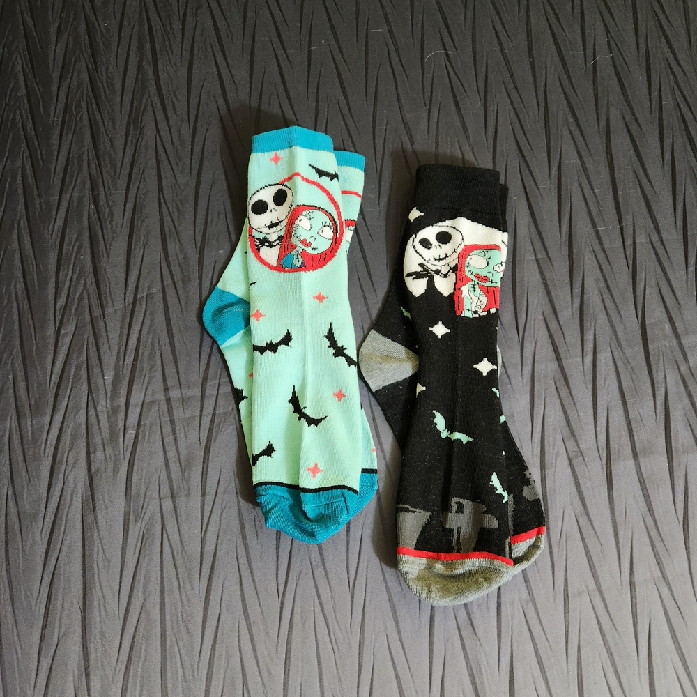 Nightmare Before Christmas Graphic Socks Set. NWOT, OSFM